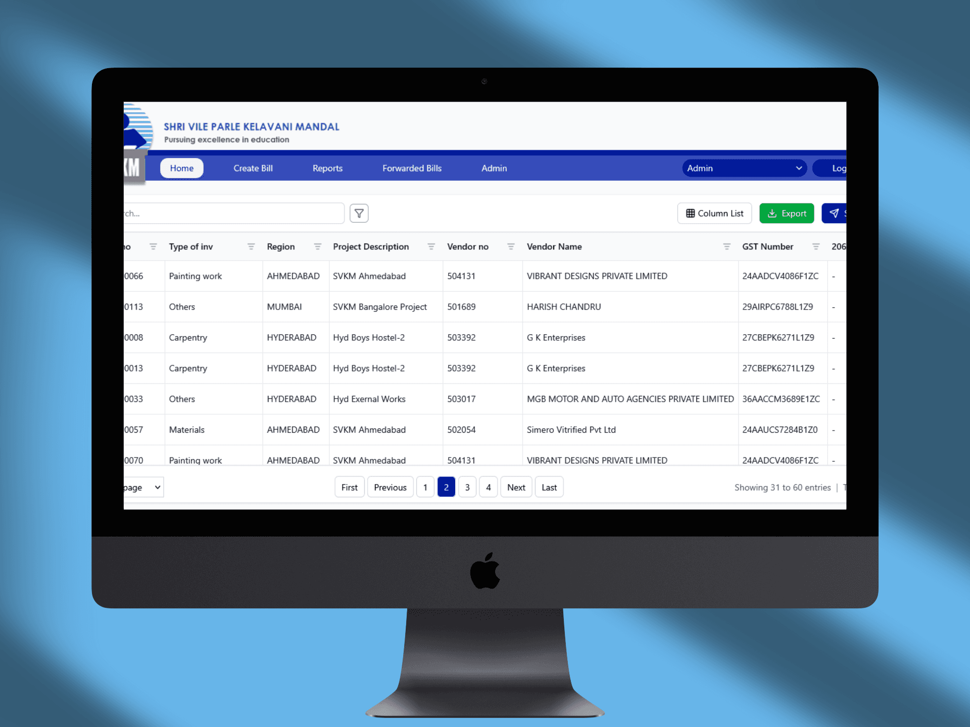 Invoice Management System preview